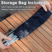 Gümüş Ayrılabilir Açık Kamp Ateşi Tripod Şenlik Ateşi Rafı Taşınabilir Alüminyum Alaşımlı Asılı Pot Standı Katlanır S Gümüş