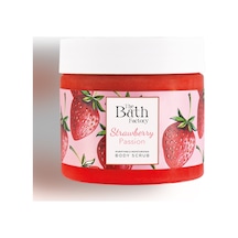 The Bath Factory Çilek Aromalı Vücut Peeling 300 G