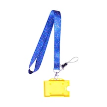 Küçük Patiler Kart Askı Ipi, Yaka Askı Ipi, Telefon Askısı Ve Sarı Plastik Yatay Kartlık