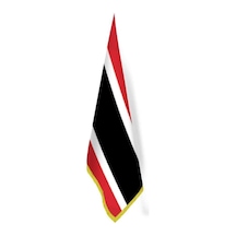 Trinidad Ve Tobago Bayrağı -ofis-makam-toplantı Odaları - Saçaklı Makam Bayrağı 1