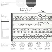 Lovely Beyaz Gri Kilim Halı Çift Taraflı Makinede Yıkanabilir Mutfak Balkon Banyo Kilim Açık Bej