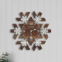 Bk Gift Kişiye Özel İsimli Dekoratif 45cm Ahşap Duvar Saati-15 , Ev Hediyesi , Arkadaşa Hediye , Sevgiliye Hediye Bitmeyen137063 Bk Gift Çok Renkli