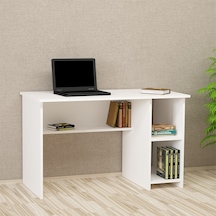 Kalenderdekor1 Kalender Dekor Avel 120 Cm Çalışma Masası Ave01 Beyaz