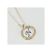 Seri - 874 - Sonu - Nazblsmm - Harfli Kolye Sedef