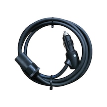 Araç Çakmaklık Uzatma Kablosu 12-24 Volt On/of Anahtarlı 16 Amper Yüksek Güç Çeken Cihazlara Özel 2 X1,5mm Ttr