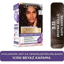 L'oréal Paris Excellence Cool Creme 3.11 Ekstra Küllü Koyu Kahve Saç Boyası