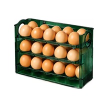 Microcase Sert Abs Plastik Dolapiçi Yumurta Organizer Ve Standı Kapaklı Tasarım Al5453 Yeşil Diğer