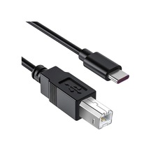Tb1-2 Type-c To Usb B Telefon Bilgisayar Tablet Için Mıdı Org Elektrikli Piyano Yazıcı Konnektörü Çevirici Kablo 1,5 Metre X 2 Adet