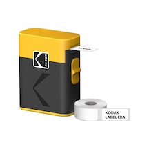 Kodak Label Era M50 Etiket Yazıcı, Sarı Bluetooth Bağlantılı, 203 Dpı Çözünürlük, Pratik Ve Güvenli