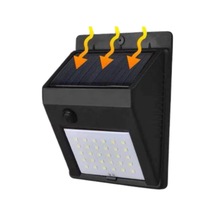 Ayrex Technosmart Güneş Enerjili Şarj Olabilen 20 Ledli Bahçe Aydınlatma Lambası Dış Mekan Lambası