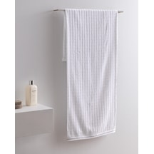 Madame Coco Grenat Pamuklu Banyo Havlusu - Beyaz/lacivert - 70x140 Cm 8684427297575 Çok Renkli