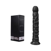Hızlı Express Xise 24 Cm Vantuzlu Gerçekçi Realistik Zenci Penis Dildo