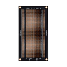 Oem Pcb-001 900 Noktalı Siyah Bakırlı Çift Yüzlü Pcb Proto Board 164x64mm