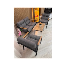 Menekşe Balkon, Bahçe,teras,cafe - Salon - Metal Kanepe Koltuk Takımı - 2 1 1 Sehpa