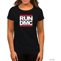 Run Dmc Classic Siyah Kadın Tişört