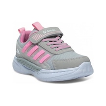 Ndrops 023-25 Anorak Anatomik Kız Çocuk Sneaker Buz Pembe 26-30 Gri