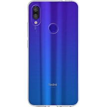 Xiaomi Redmi Note 7 Pro Kapak 1mm Şeffaf Silikon Kılıf