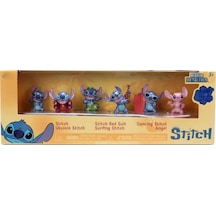 Stitch Nano 6'lı Diorama Figür Paketi