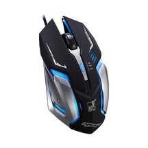 Chasing Leopard K1 Usb 1600dpı Üç Hızlı Ayarlanabilir Led Arka Işık Sessiz Kablolu Optik Oyun Faresi, Uzunluk: 1.3m Siyah Diğer