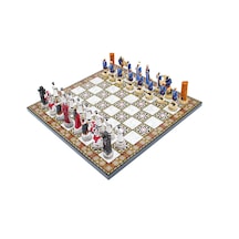 Mozaik - 995 - Desenli Katlanabilir Satranç Seddef36osm - Kmrsfres - - Seddef36osm