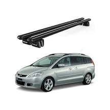 Pençe Mazda 5 2005-2010 Uyumlu Siyah Ara Atkı Port Bagaj Tavan Barı