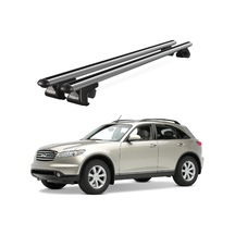 Venüs Infiniti Fx35 2003-2009 Uyumlu Gri Ara Atkı Port Bagaj Tavan Barı