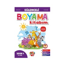 Eğlenceli Boyama Seviye 4 5-6 Yaş - Glob-640217