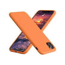 Ayrex İphone 11 Pro İle Uyumlu İçi Kadife Lansman Silikon Kılıf Kamera Korumalı, Darbe Emici, Premium Yumuşak Diğer