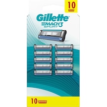 Gillette Mach3 Sport Yedek Tıraş Bıçağı 10'lu