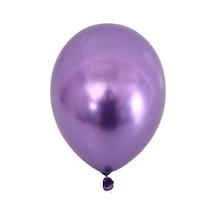 Minik Krom Balon Mor 20 Adet 418
