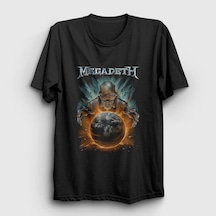 Presmono Unisex World Megadeth T-shirt Siyah