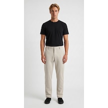 Redline Talget Kışlık Kalın Slim Fit Kemerli Erkek Pantolon Beyaz