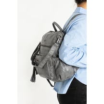 Y.s.deri Kadın Sırt Çantası Yumuşak Suni Deri Fonksiyonel Kullanım Omuz Ve Sırt Çantası Vegan 35 25 Cm 001