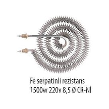 Helezon Tipi Serpantinli Selpantin Rezistans 1500-2000-2500Watt