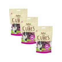 Reflex Kuzulu Küp Dilimli Köpek Ödül Maması 3 x 80 G