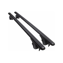 Nissan Qashqai Siyah Ara Atkı 2 Parça Bold Bar 97-119cm 2014-2017 Arası
