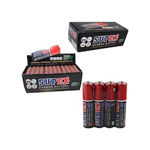 5V AAA ÇİNKO KARBON İNCE KALEM PİL 60LI PAKET SUPEX R03