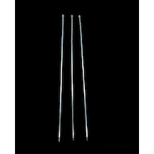 Zvnm Burgulu Kuşbaşı Şişi - Metal - Kalın Kare - 50 Cm Zcv12 Renkli