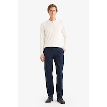 Defacto Regular Fit Düz Paça Pantolon G6588ax25wnnv86 Lacivert-nv86