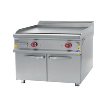 Karacasan Endüstriyel 900 Seri Dolaplı 80 Cm Elektrikli Yarı Kanallı Izgara