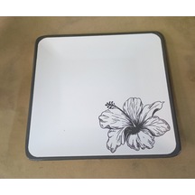 Konak Züccaciye Kare Tabak 25x25 Cm