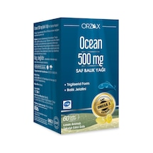 500mg Omega-3 Balık Yağı 60 Kapsül