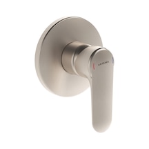 Artema Root Round Ankastre Duş Bataryası Fırçalı Nikel A4272834