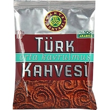 Kahve Dünyası Orta Kavrulmuş Türk Kahvesi 100 G 5'li Paket Türk Kahvesi