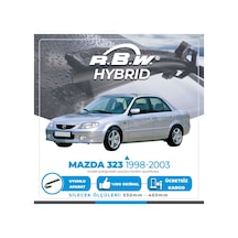 Rbw Hybrid Mazda 323 1998-2003 Ön Silecek Takımı - Hibrit