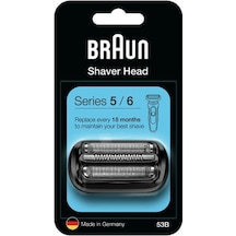Braun Series 5 53B Tıraş Makinesi Yedek Başlığı - Siyah