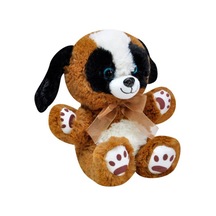 Sevimli Köpek Peluş Oyuncak Hediyelik Uyku Arkadaşı 15 Cm Kahverengi