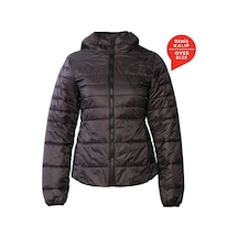 Hummel Shyvana Kadın Siyah Kapüşonlu Şişme Mont