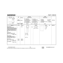 Koneks 209972 Pıston+segman Ducato 2.8 Td - 35.12 Daıly 94,4mm 0,4farklı