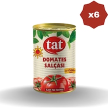 Domates Salçası 430 Gr - 6 Adet